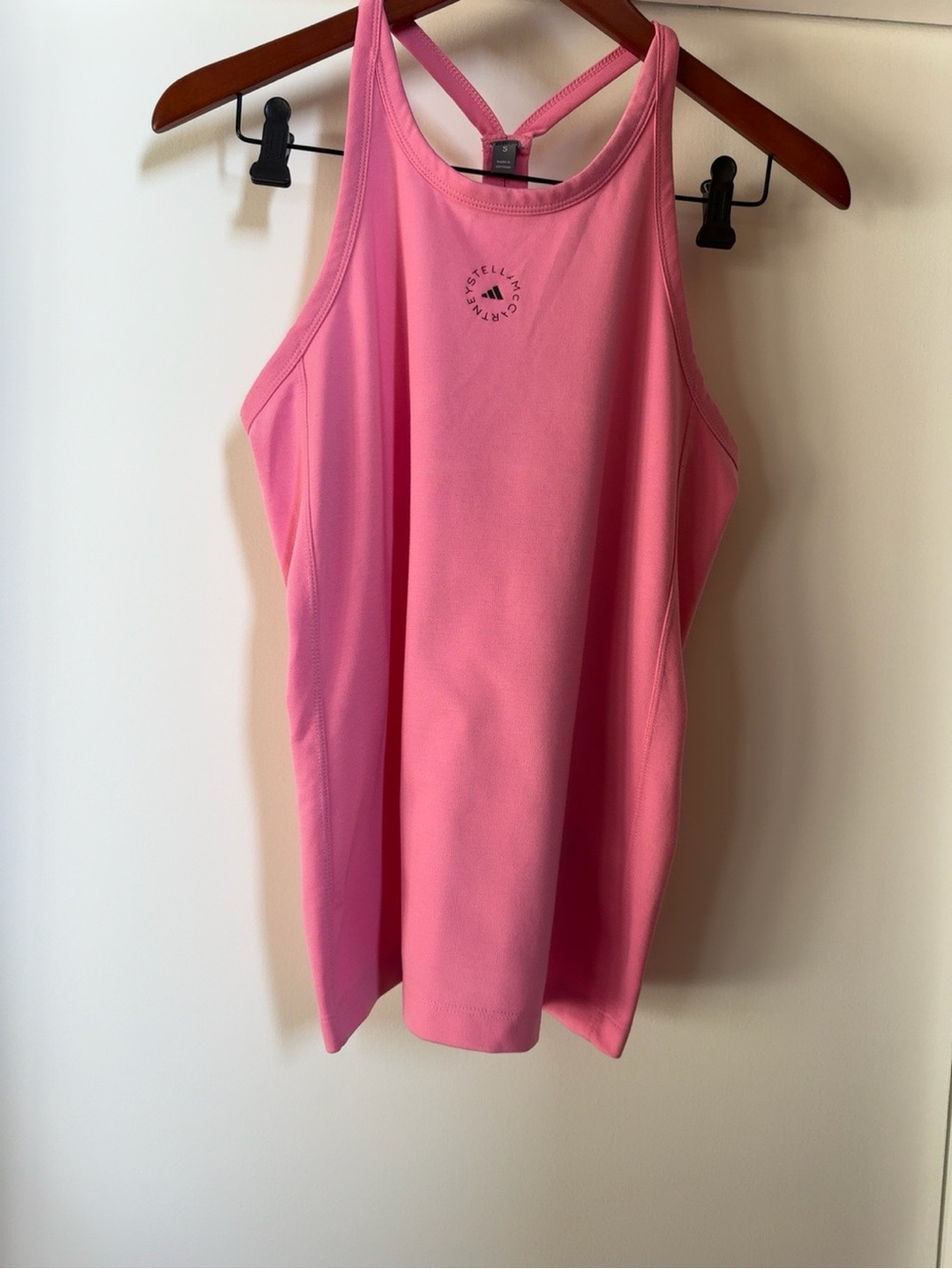Adidas by Stella McCartney Pink Racerback Tank Top Size S
